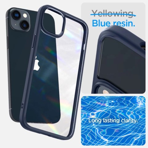Etui Spigen Ultra Hybrid na iPhone 14 Plus - niebieskie Etui Spigen Ultra Hybrid na iPhone 14 Plus - niebieskie