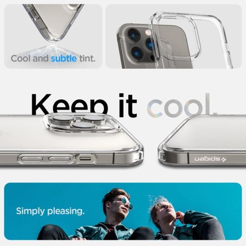Etui Spigen Ultra Hybrid na iPhone 14 Pro - matowo-przezroczyste Etui Spigen Ultra Hybrid na iPhone 14 Pro - matowo-przezroczyste