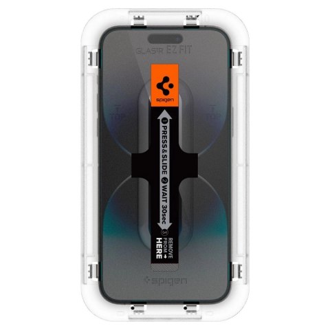 Szkło hartowane Spigen Glas.tR EZ Fit na iPhone 14 Pro - 2 szt. Szkło hartowane Spigen Glas.tR EZ Fit na iPhone 14 Pro - 2 szt.