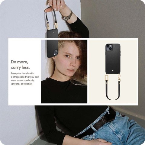 Etui Spigen Cyrill Classic Charm Mag z MagSafe na iPhone 14 Plus - czarne Etui Spigen Cyrill Classic Charm Mag z MagSafe na iPhone 14 Plus - czarne