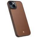 Etui Spigen Cyrill Kajuk Mag z MagSafe na iPhone 14 Plus - brązowe Etui Spigen Cyrill Kajuk Mag z MagSafe na iPhone 14 Plus - brązowe
