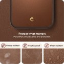 Etui Spigen Cyrill Kajuk Mag z MagSafe na iPhone 14 Plus - brązowe Etui Spigen Cyrill Kajuk Mag z MagSafe na iPhone 14 Plus - brązowe