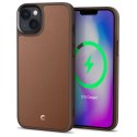 Etui Spigen Cyrill Kajuk Mag z MagSafe na iPhone 14 Plus - brązowe Etui Spigen Cyrill Kajuk Mag z MagSafe na iPhone 14 Plus - brązowe