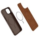 Etui Spigen Cyrill Kajuk Mag z MagSafe na iPhone 14 Plus - brązowe Etui Spigen Cyrill Kajuk Mag z MagSafe na iPhone 14 Plus - brązowe