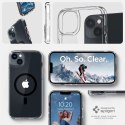 Etui Spigen Ultra Hybrid Mag z MagSafe na iPhone 14 Plus - przezroczysto-czarne