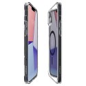 Etui Spigen Ultra Hybrid Mag z MagSafe na iPhone 14 Plus - przezroczysto-czarne
