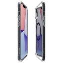 Etui Spigen Ultra Hybrid Mag z MagSafe na iPhone 14 Plus - przezroczysto-czarne