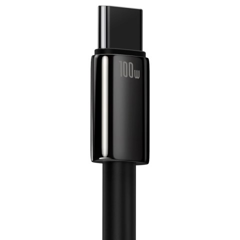 Baseus Tungsten Gold kabel USB-A - USB-C 480Mb/s 100W 2m czarny (CAWJ000101) Baseus Tungsten Gold kabel USB-A - USB-C 480Mb/s 100W 2m czarny (CAWJ000101)