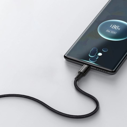 Baseus Tungsten Gold kabel USB-A - USB-C 480Mb/s 100W 2m czarny (CAWJ000101) Baseus Tungsten Gold kabel USB-A - USB-C 480Mb/s 100W 2m czarny (CAWJ000101)