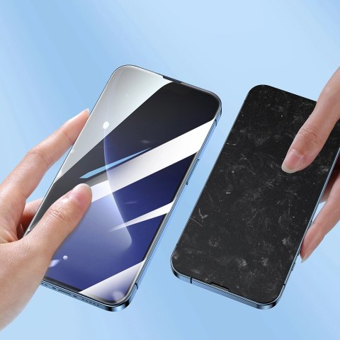 Joyroom Easy Fit szkło hartowane Full Screen ze stelażem montażowym do iPhone 14 Plus (6,7") (JR-DH11) Joyroom Easy Fit szkło hartowane Full Screen ze stelażem montażowym do iPhone 14 Plus (6,7") (JR-DH11)