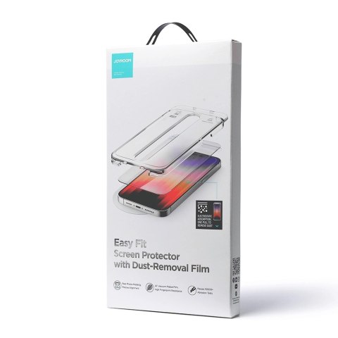 Joyroom Easy Fit szkło hartowane Full Screen ze stelażem montażowym do iPhone 14 Plus (6,7") (JR-DH11) Joyroom Easy Fit szkło hartowane Full Screen ze stelażem montażowym do iPhone 14 Plus (6,7") (JR-DH11)