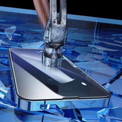 Joyroom Easy Fit szkło hartowane Full Screen ze stelażem montażowym do iPhone 14 Plus (6,7") (JR-DH11) Joyroom Easy Fit szkło hartowane Full Screen ze stelażem montażowym do iPhone 14 Plus (6,7") (JR-DH11)