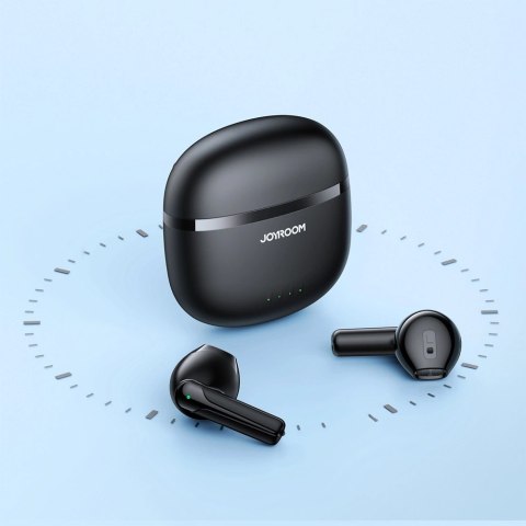 Joyroom słuchawki TWS bezprzewodowe ENC wodoodporne IPX4 Bluetooth 5.3 czarny (JR-TL11) Joyroom słuchawki TWS bezprzewodowe ENC wodoodporne IPX4 Bluetooth 5.3 czarny (JR-TL11)