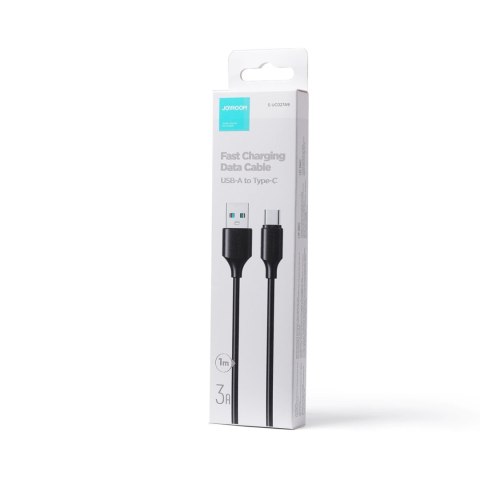 Kabel Joyroom Long-Lasting Series A9 USB-A / USB-C 3A 1m - czarny Kabel Joyroom Long-Lasting Series A9 USB-A / USB-C 3A 1m - czarny