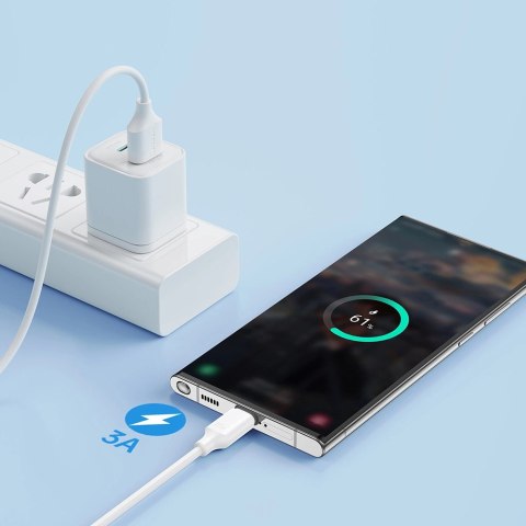 Kabel Joyroom Long-Lasting Series A9 USB-A / USB-C 3A 1m - czarny Kabel Joyroom Long-Lasting Series A9 USB-A / USB-C 3A 1m - czarny