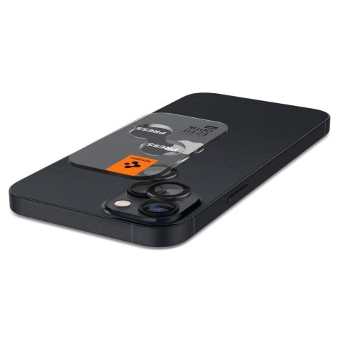 Osłona aparatu Spigen Glas.tR EZ Fit Optik Camera Protector na iPhone 14 / Plus / 15 / Plus - czarna 2 szt. Osłona aparatu Spigen Glas.tR EZ Fit Optik Camera Protector na iPhone 14 / Plus / 15 / Plus - czarna 2 szt.