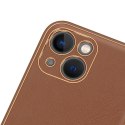 Dux Ducis Yolo etui iPhone 14 Plus elegancki pokrowiec ze skóry ekologicznej brązowy Dux Ducis Yolo etui iPhone 14 Plus elegancki pokrowiec ze skóry ekologicznej brązowy