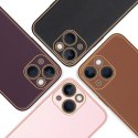 Dux Ducis Yolo etui iPhone 14 Plus elegancki pokrowiec ze skóry ekologicznej brązowy Dux Ducis Yolo etui iPhone 14 Plus elegancki pokrowiec ze skóry ekologicznej brązowy
