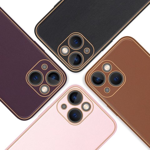 Dux Ducis Yolo etui iPhone 14 Plus elegancki pokrowiec ze skóry ekologicznej brązowy Dux Ducis Yolo etui iPhone 14 Plus elegancki pokrowiec ze skóry ekologicznej brązowy