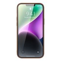 Dux Ducis Yolo etui iPhone 14 elegancki pokrowiec ze skóry ekologicznej brązowy Dux Ducis Yolo etui iPhone 14 elegancki pokrowiec ze skóry ekologicznej brązowy