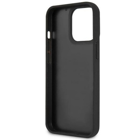 Etui Karl Lagerfeld 3D Rubber Karl's Head na iPhone 14 Pro - czarne Etui Karl Lagerfeld 3D Rubber Karl's Head na iPhone 14 Pro - czarne