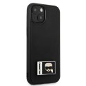 Etui Karl Lagerfeld Ikonik Patch na iPhone 13 mini - czarne Etui Karl Lagerfeld Ikonik Patch na iPhone 13 mini - czarne