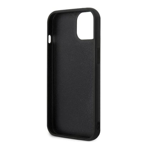 Etui Karl Lagerfeld Ikonik Patch na iPhone 13 mini - czarne Etui Karl Lagerfeld Ikonik Patch na iPhone 13 mini - czarne
