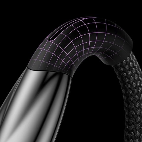 Baseus Glimmer Series kabel do szybkiego ładowania USB-A - USB-C 100W 480Mb/s 1m czarny Baseus Glimmer Series kabel do szybkiego ładowania USB-A - USB-C 100W 480Mb/s 1m czarny