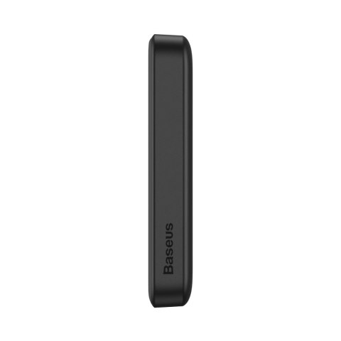 Baseus Magnetic Mini powerbank z ładowaniem indukcyjnym MagSafe 15W / szybkie ładowanie PD QC 20W 10000mAh czarny (Overseas Edit Baseus Magnetic Mini powerbank z ładowaniem indukcyjnym MagSafe 15W / szybkie ładowanie PD QC 20W 10000mAh czarny (Overseas Edit