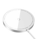Baseus Simple Mini3 ładowarka indukcyjna 15W srebrny