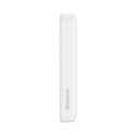 Powerbank Baseus Magnetic Mini 10000mAh USB-C PD 20W / MagSafe 15W - biały + kabel USB-C