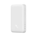 Powerbank Baseus Magnetic Mini 10000mAh USB-C PD 20W / MagSafe 15W - biały + kabel USB-C