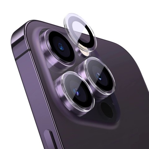 Szkło hartowane na aparat do iPhone 14 Pro / 14 Pro Max Baseus + zestaw montażowy Szkło hartowane na aparat do iPhone 14 Pro / 14 Pro Max Baseus + zestaw montażowy