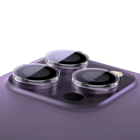 Szkło hartowane na aparat do iPhone 14 Pro / 14 Pro Max Baseus + zestaw montażowy Szkło hartowane na aparat do iPhone 14 Pro / 14 Pro Max Baseus + zestaw montażowy