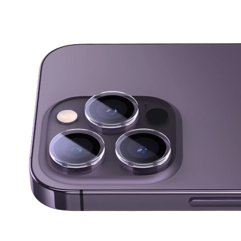 Szkło hartowane na aparat do iPhone 14 Pro / 14 Pro Max Baseus + zestaw montażowy Szkło hartowane na aparat do iPhone 14 Pro / 14 Pro Max Baseus + zestaw montażowy