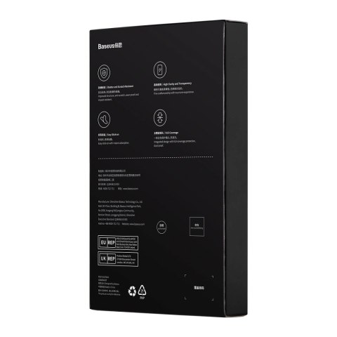 Szkło hartowane na aparat do iPhone 14 Pro / 14 Pro Max Baseus + zestaw montażowy Szkło hartowane na aparat do iPhone 14 Pro / 14 Pro Max Baseus + zestaw montażowy