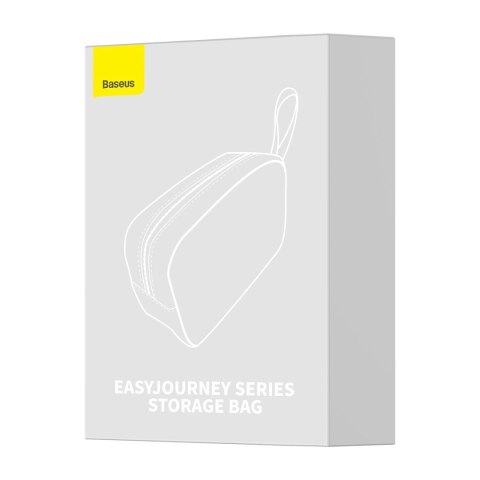 Baseus EasyJourney Series mała torba podróżna pokrowiec etui na telefon słuchawki i inne drobiazgi szara Baseus EasyJourney Series mała torba podróżna pokrowiec etui na telefon słuchawki i inne drobiazgi szara