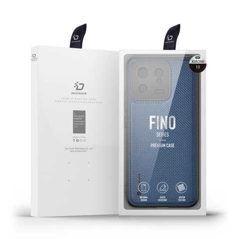 Dux Ducis Fino etui do Xiaomi 13 pokrowiec z silikonową ramką niebieskie Dux Ducis Fino etui do Xiaomi 13 pokrowiec z silikonową ramką niebieskie