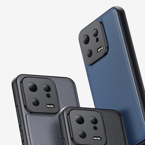 Dux Ducis Fino etui do Xiaomi 13 pokrowiec z silikonową ramką niebieskie Dux Ducis Fino etui do Xiaomi 13 pokrowiec z silikonową ramką niebieskie