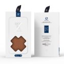 Dux Ducis Skin X2 etui Samsung Galaxy S23+ pokrowiec z klapką portfel podstawka brązowe Dux Ducis Skin X2 etui Samsung Galaxy S23+ pokrowiec z klapką portfel podstawka brązowe