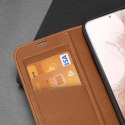 Dux Ducis Skin X2 etui Samsung Galaxy S23+ pokrowiec z klapką portfel podstawka brązowe Dux Ducis Skin X2 etui Samsung Galaxy S23+ pokrowiec z klapką portfel podstawka brązowe