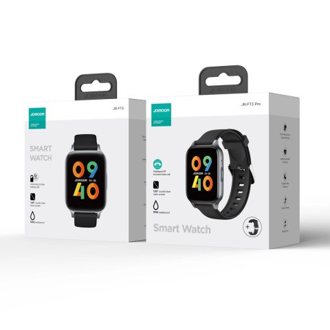 Smartwatch Joyroom Fit-Life JR-FT3 Pro z funkcją odbierania połączeń / Bluetooth 5.1 / ochroną IP68 - szary Smartwatch Joyroom Fit-Life JR-FT3 Pro z funkcją odbierania połączeń / Bluetooth 5.1 / ochroną IP68 - szary