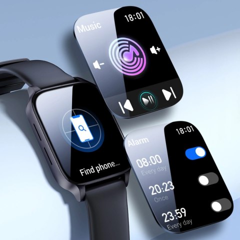 Smartwatch Joyroom Fit-Life JR-FT3 Pro z funkcją odbierania połączeń / Bluetooth 5.1 / ochroną IP68 - szary Smartwatch Joyroom Fit-Life JR-FT3 Pro z funkcją odbierania połączeń / Bluetooth 5.1 / ochroną IP68 - szary