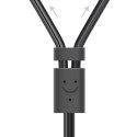 Kabel Ugreen AV102 10511 3,5 mm mini jack (męski) / 2RCA (męski) 1.5m - szary