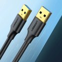 Kabel Ugreen US128 10369 USB-A 3.0 / USB-A 3.0 5Gb/s 0.5m - czarny