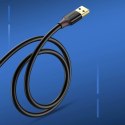 Ugreen kabel przedłużacz przejściówka USB-A (męski) - USB-A (żeński) USB 3.0 5Gb/s 0.5m czarny (US129) Ugreen kabel przedłużacz przejściówka USB-A (męski) - USB-A (żeński) USB 3.0 5Gb/s 0.5m czarny (US129)