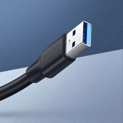 Ugreen kabel przedłużacz przejściówka USB-A (męski) - USB-A (żeński) USB 3.0 5Gb/s 0.5m czarny (US129) Ugreen kabel przedłużacz przejściówka USB-A (męski) - USB-A (żeński) USB 3.0 5Gb/s 0.5m czarny (US129)