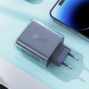 Acefast ładowarka GaN 65W 3 porty (1xUSB, 2xUSB C) różowa (A45) Acefast ładowarka GaN 65W 3 porty (1xUSB, 2xUSB C) różowa (A45)