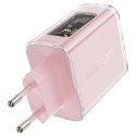 Acefast ładowarka GaN 65W 3 porty (1xUSB, 2xUSB C) zielona (A45) Acefast ładowarka GaN 65W 3 porty (1xUSB, 2xUSB C) zielona (A45)