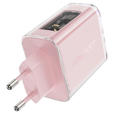 Acefast ładowarka GaN 65W 3 porty (1xUSB, 2xUSB C) zielona (A45) Acefast ładowarka GaN 65W 3 porty (1xUSB, 2xUSB C) zielona (A45)